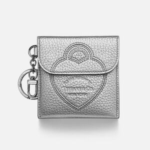 Tiffany & Co. Metallic Silver Key Pouch